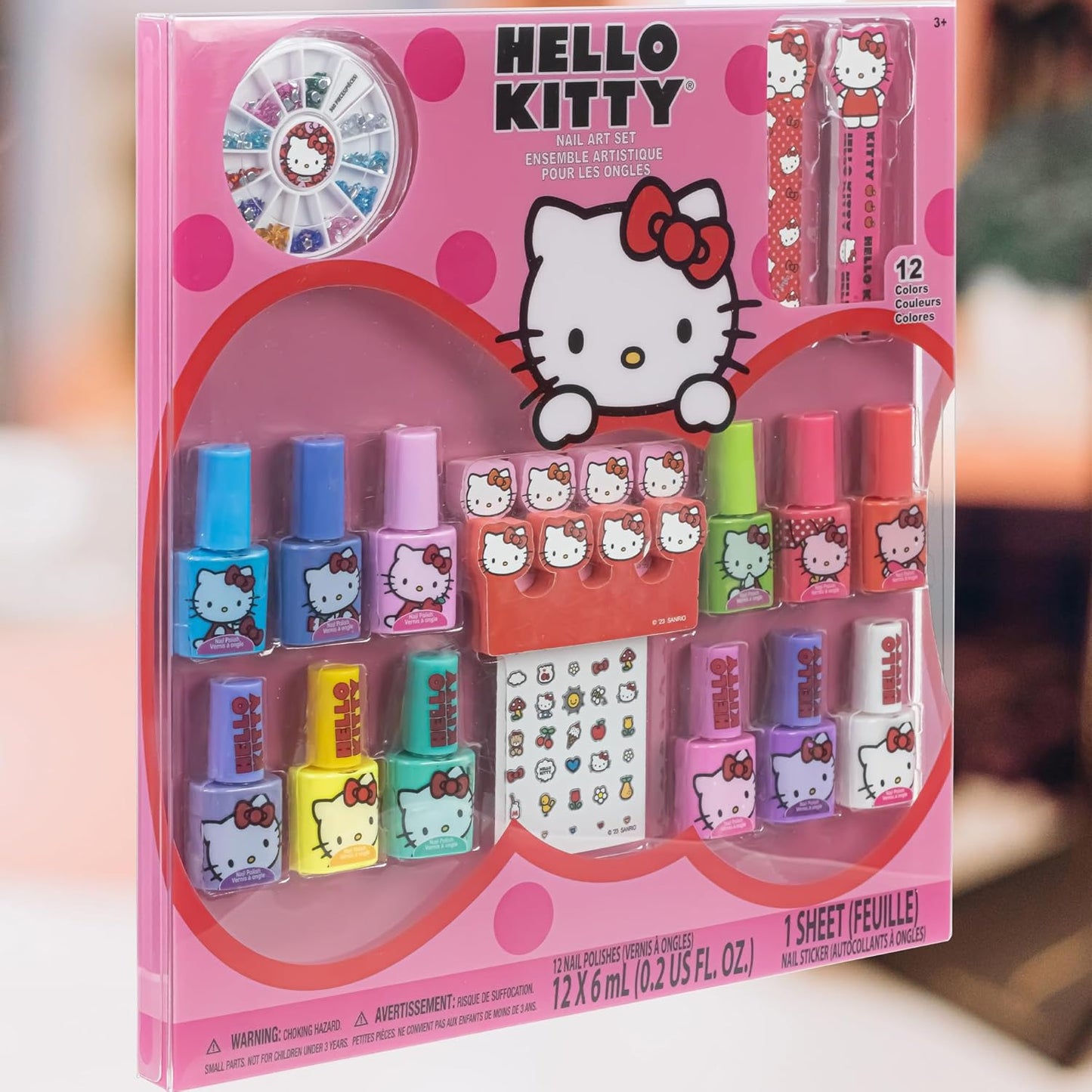 Hello Kitty - Juego de esmaltes de uñas