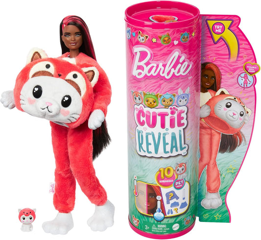 Barbie Muñeca Cutie Reveal y accesorios
