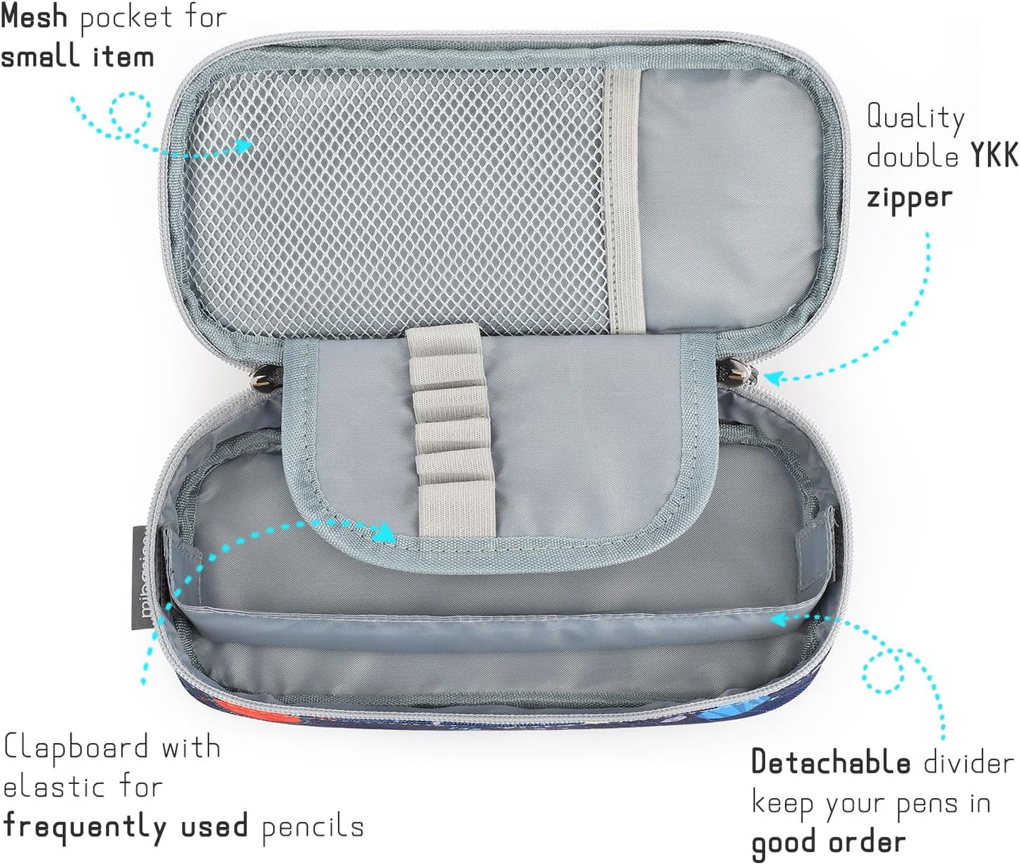 mibasies Estuche para lápices