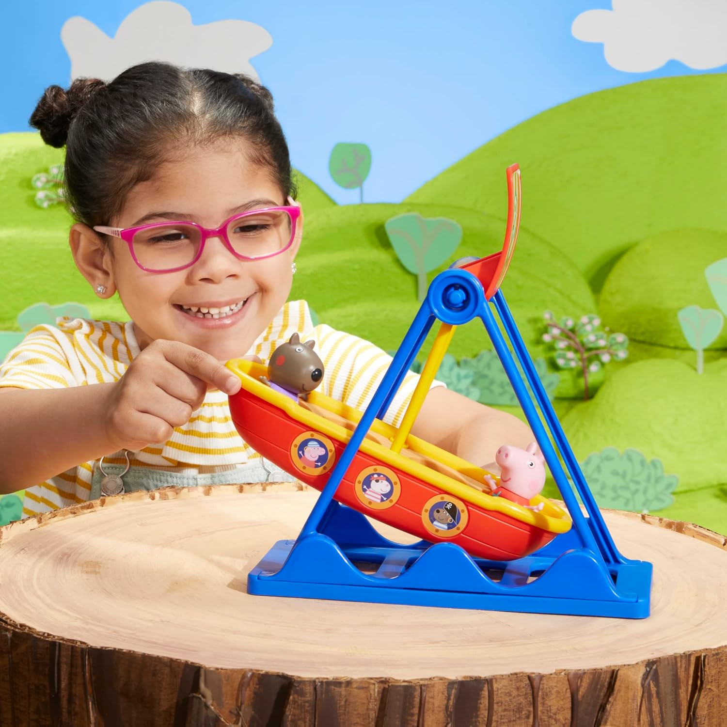 Peppa Pig  Playset con barco pirata