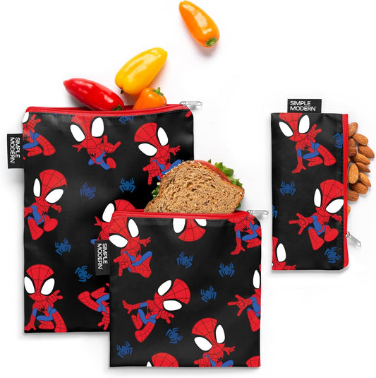 Simple Modern  - Bolsas reutilizables para aperitivos