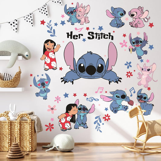 Disney Lilo and Stitch -Calcomanías de pared