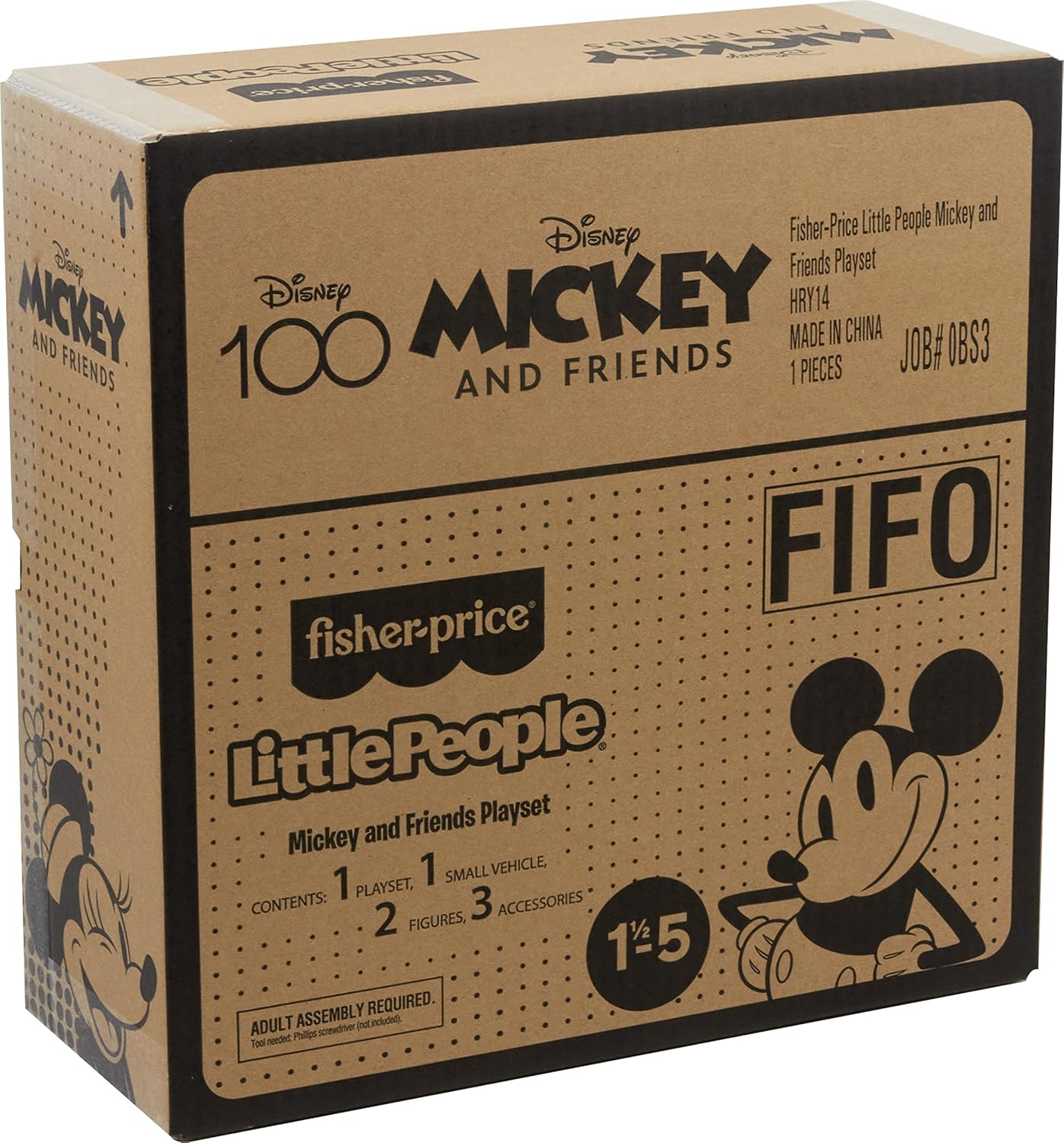 Fisher-Price Little People Juego de figuras Mickey y Amigos de Disney