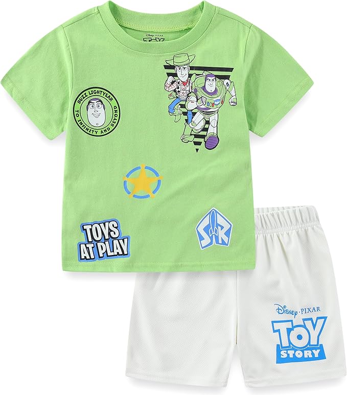 Disney Toy Story - Conjunto de camiseta y pantalones cortos