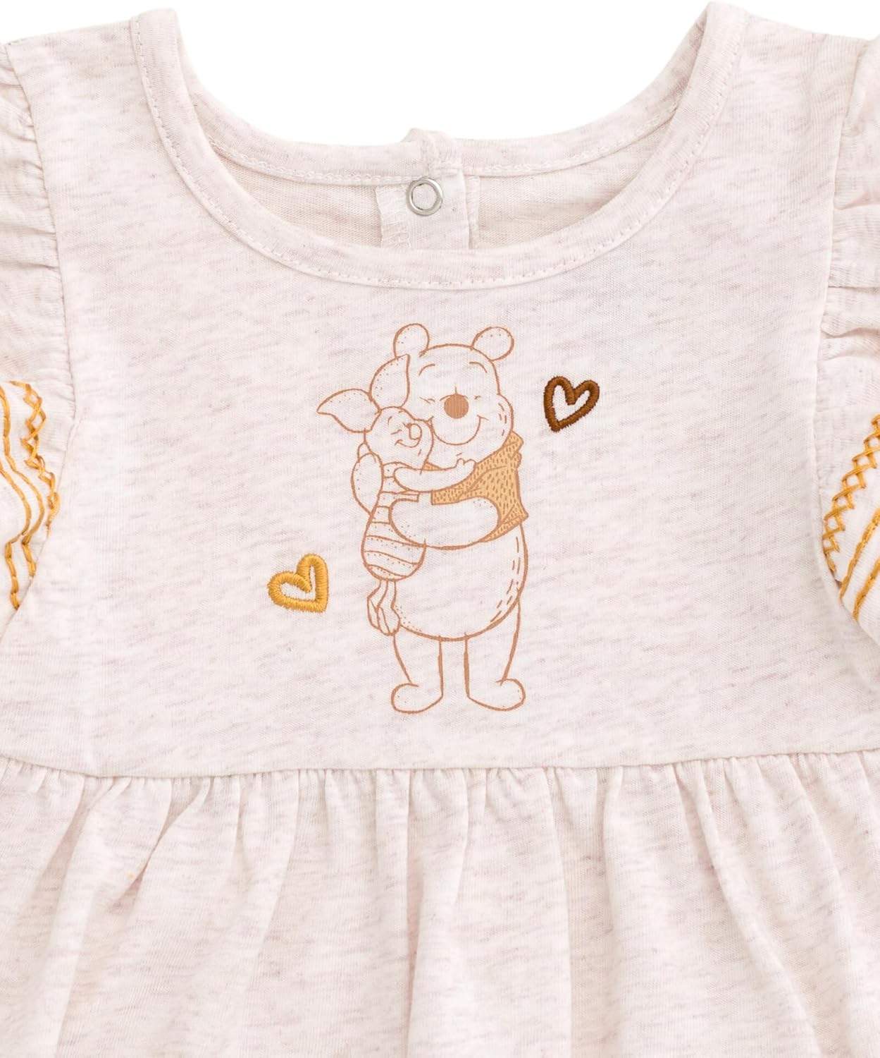 Winnie the Pooh Camiseta sin mangas y pantalones de gasa de algodón