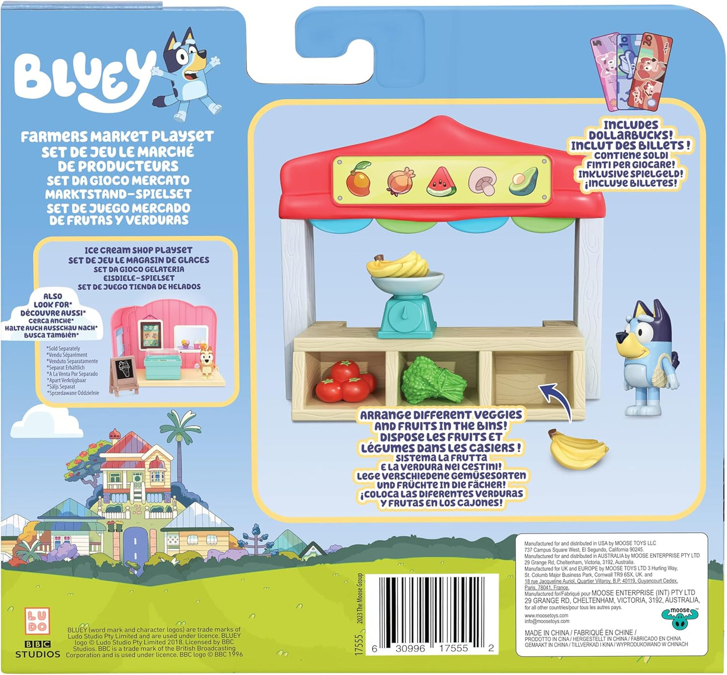 Bluey Mini Playsets Farmers 