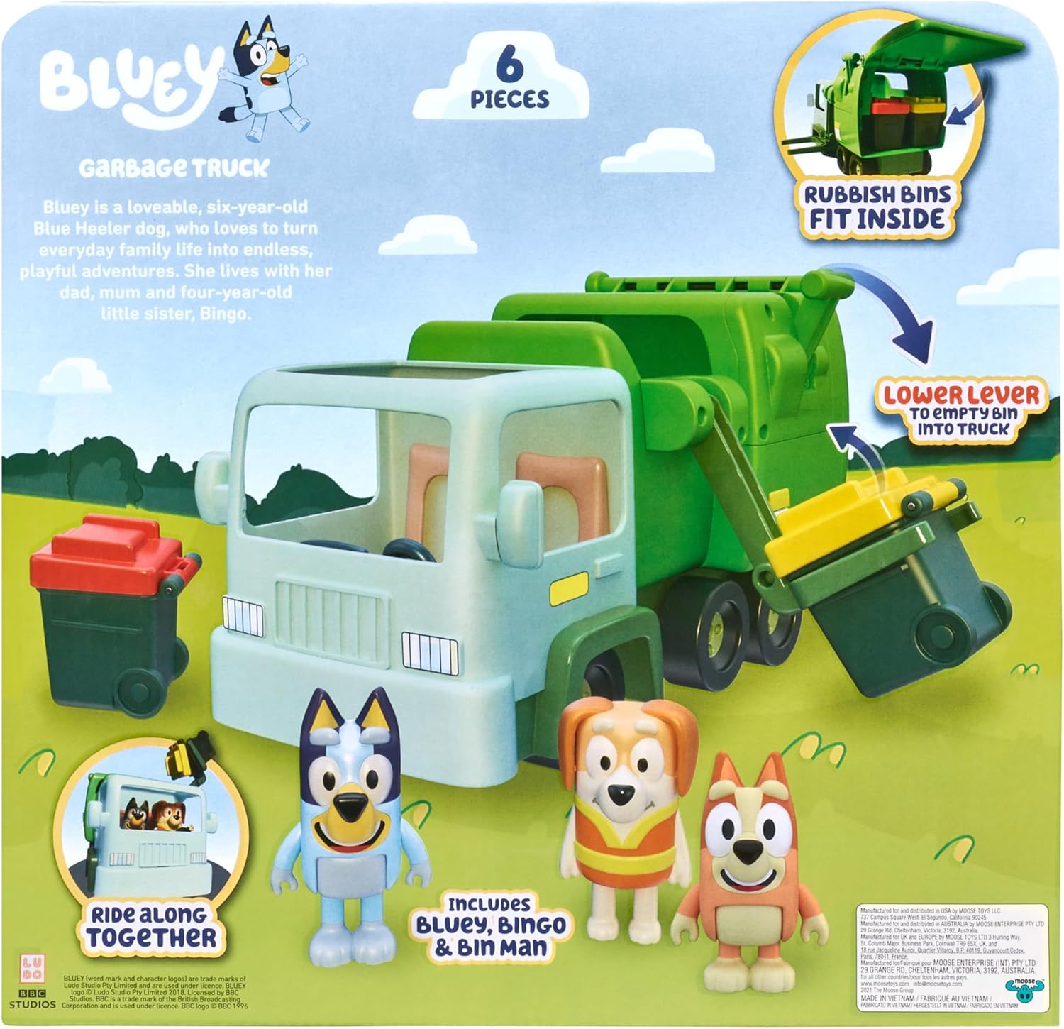 Bluey Garbage Truck