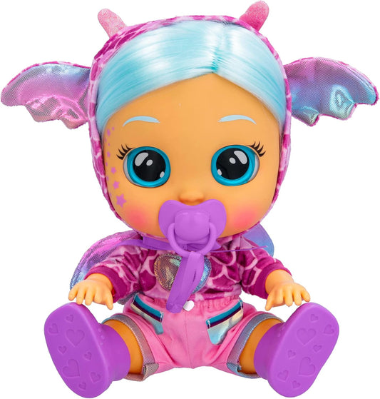 Cry Babies Dressy Fantasy Bruny - Muñeca bebé de 12 pulgadas
