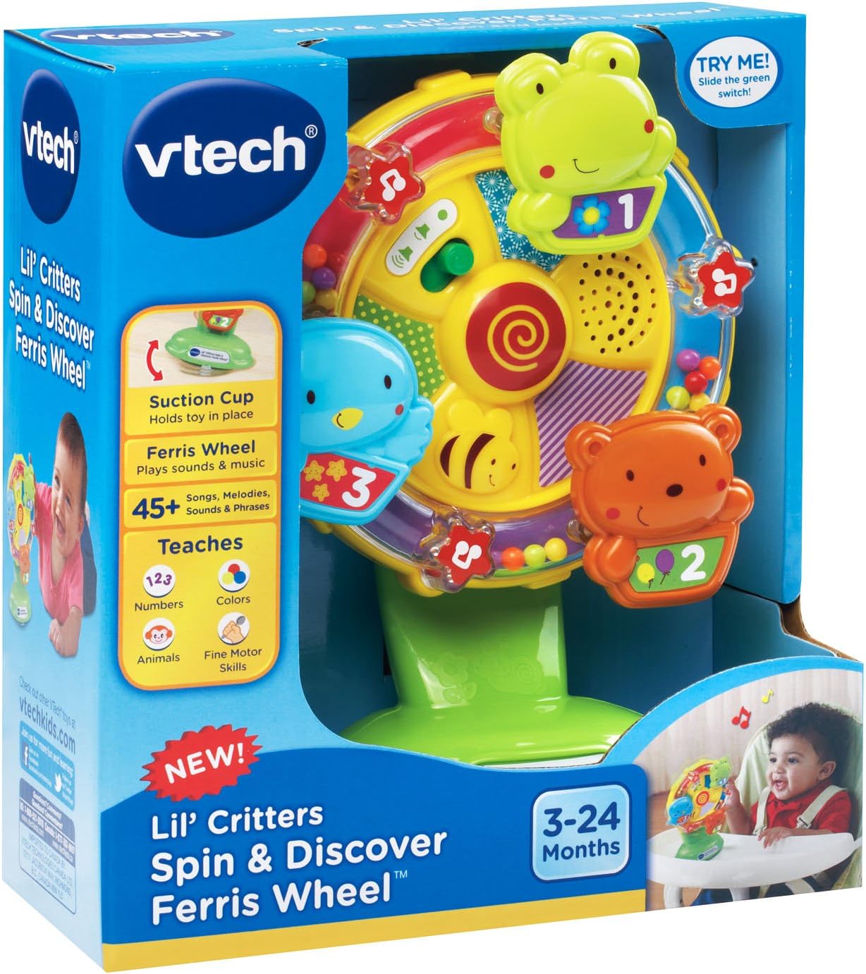 VTech para bebé de girar y descubrir