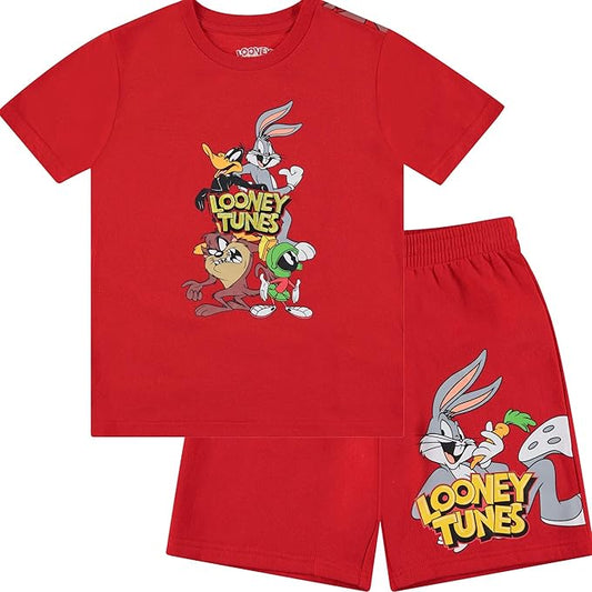 Looney Tunes Conjunto de ropa de camiseta y pantalones cortos