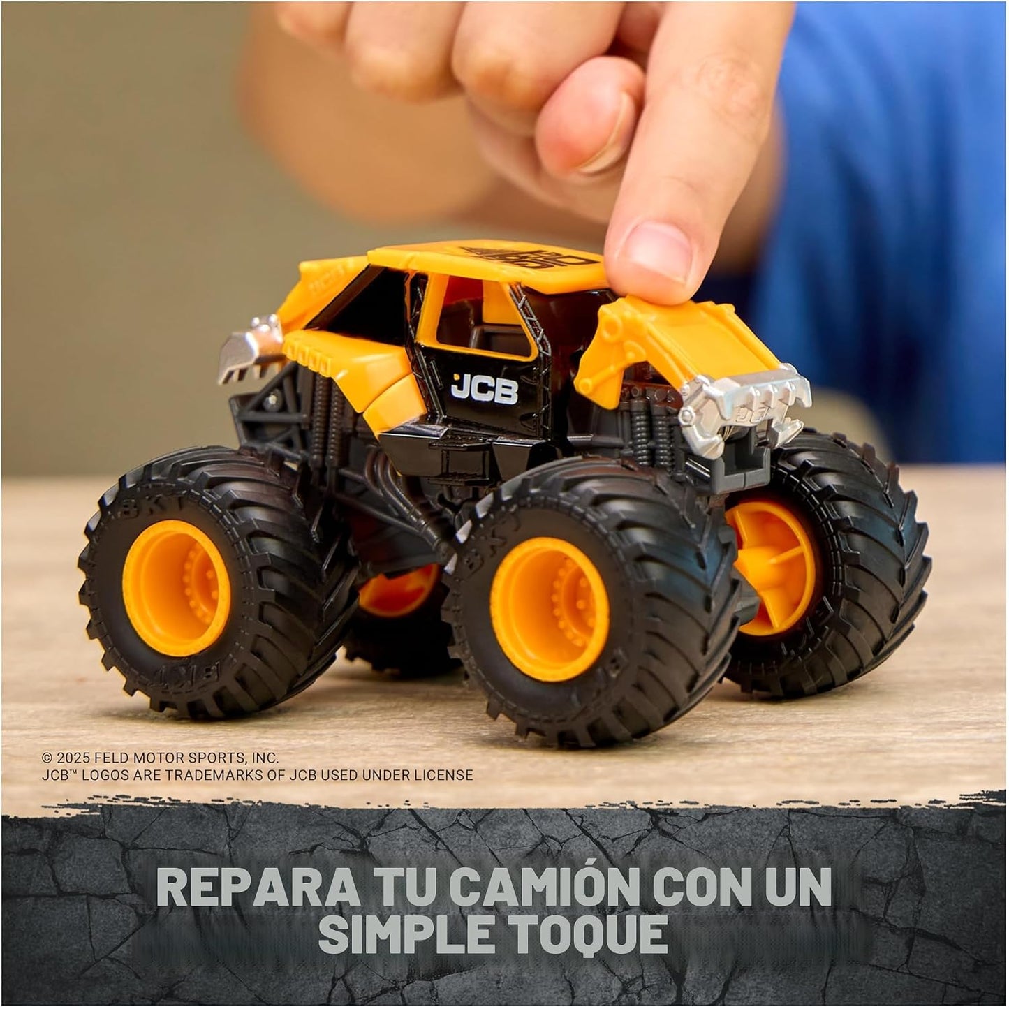 Monster Jam Playset con lanzador