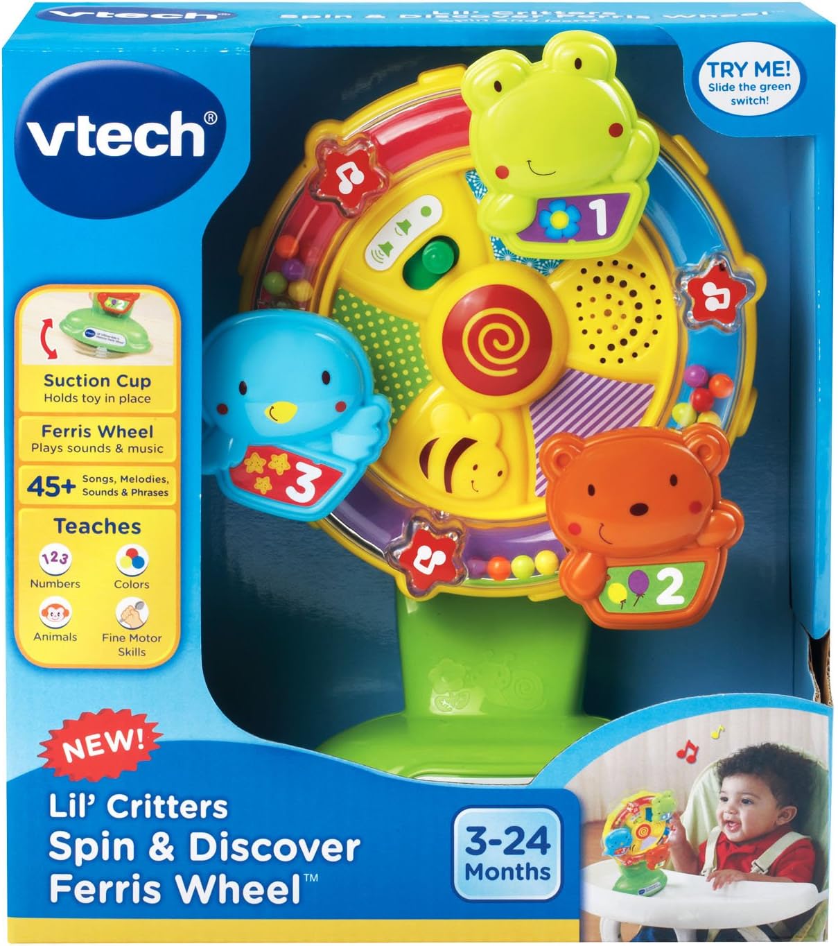 VTech para bebé de girar y descubrir