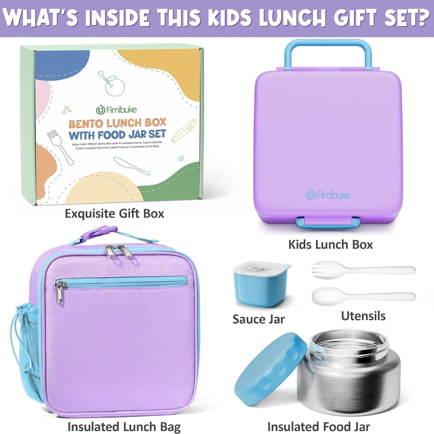 Fimibuke Kit de lonchera