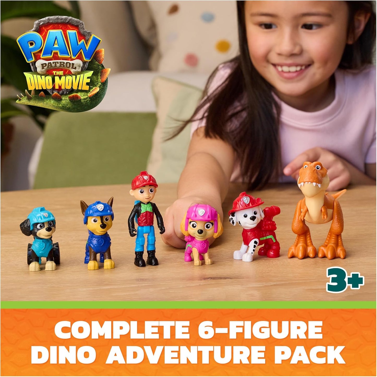 PAW Patrol: The Dino Movie Figuras
