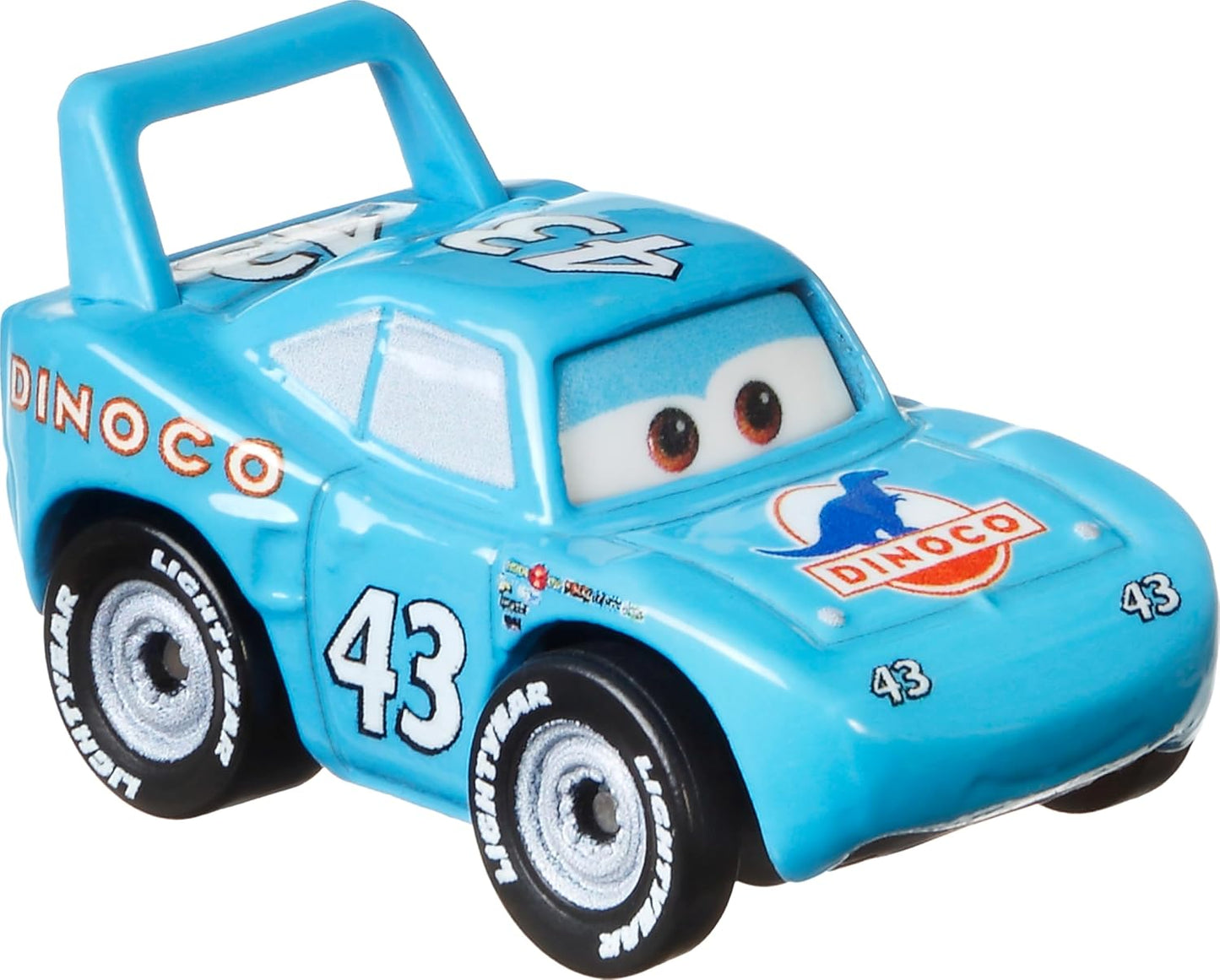 Mattel Disney and Pixar Cars Mini Racers, paquete de 10 unidades