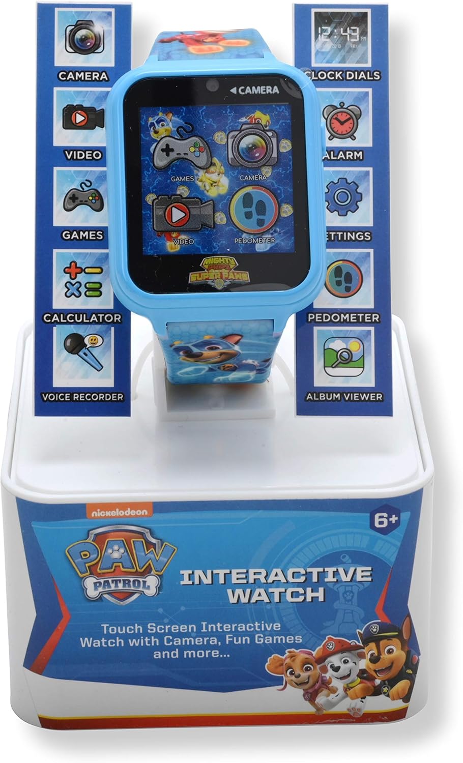 Reloj inteligente con cámara Paw Patrol 