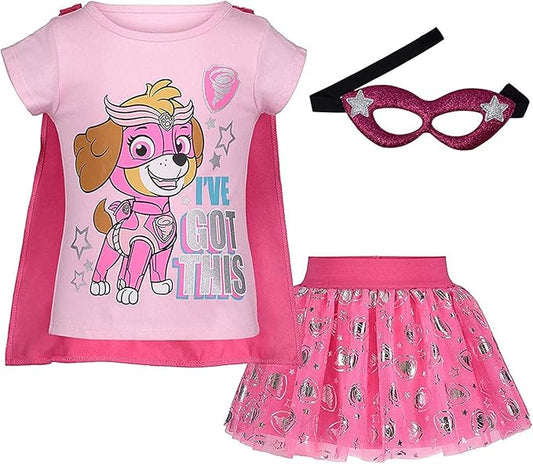 Paw Patrol Skye - Conjunto de 4 piezas