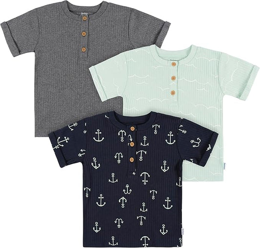 Gerber Paquete de 3 camisetas de manga corta