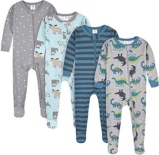 Gerber Pijama con pies (2 unidades)