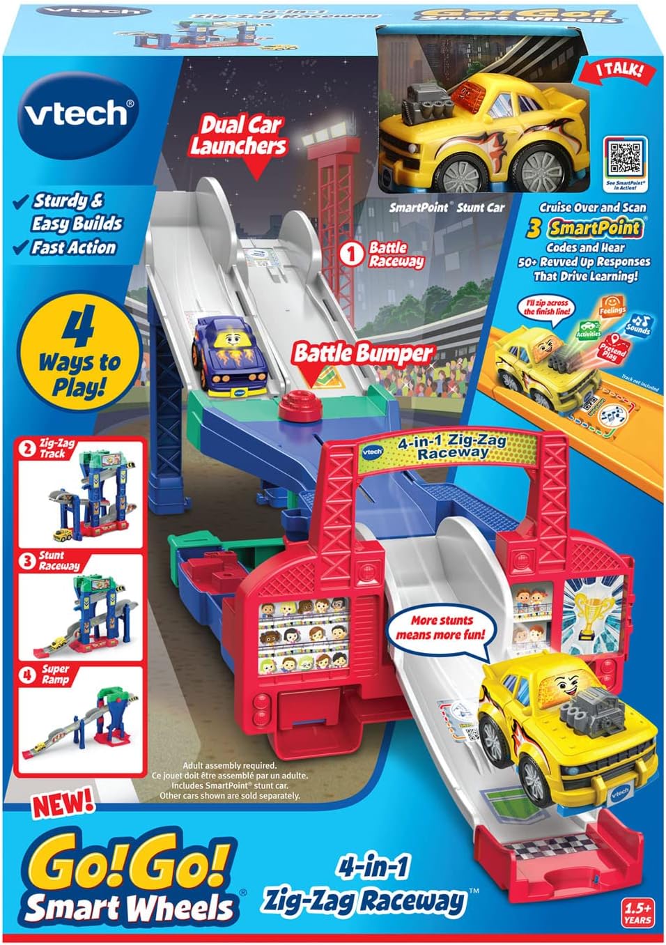 VTech Go! Go! Smart Wheels 4 en 1