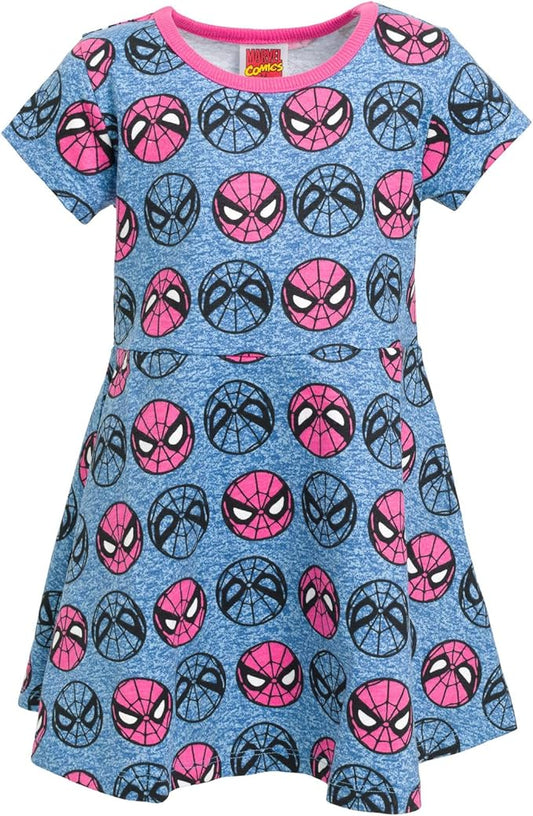Vestido skater de felpa francesa