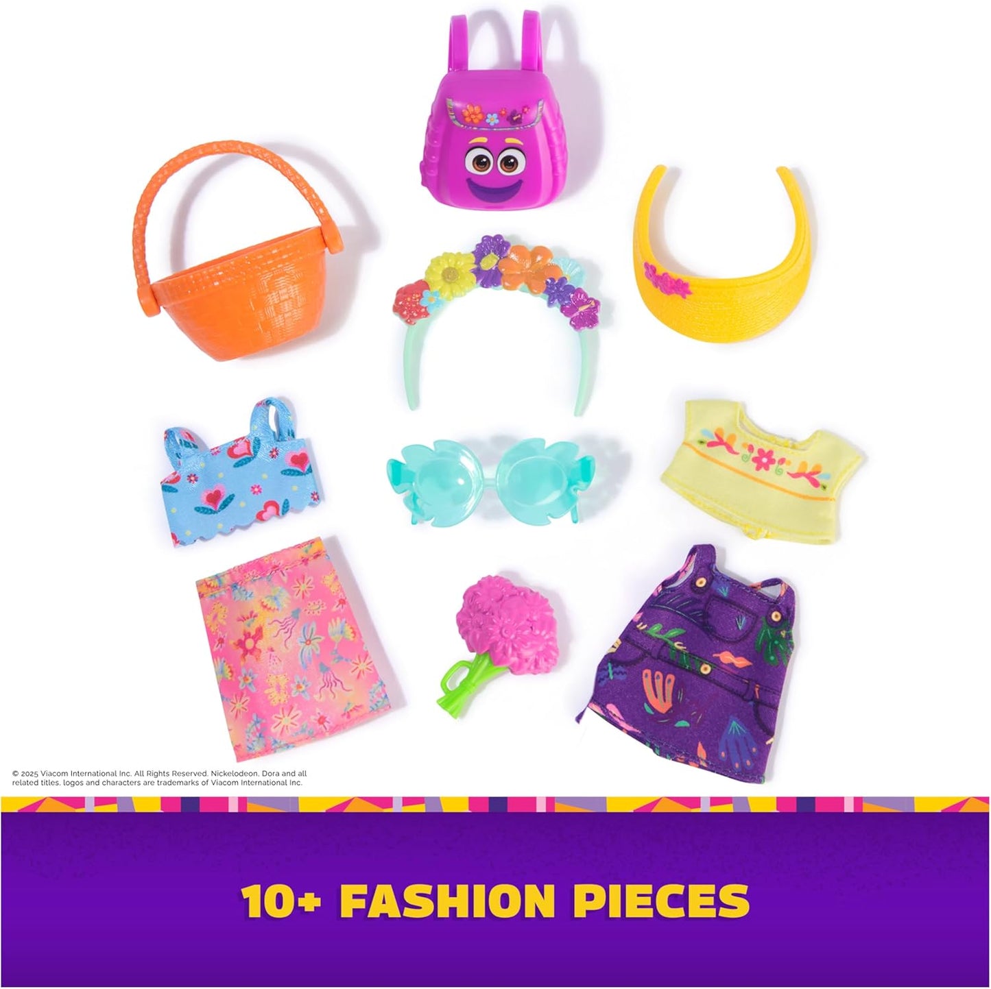 Dora, Dress Up Adventure Dora, muñeca de 6 pulgadas