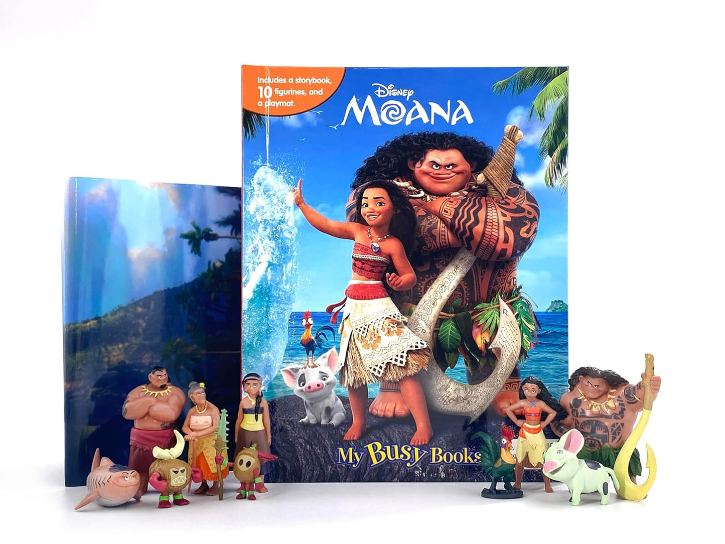 Disney Moana Libro + Figuras