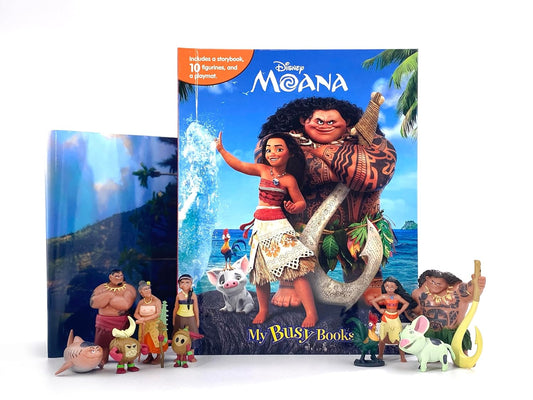 Disney Moana Libro + Figuras