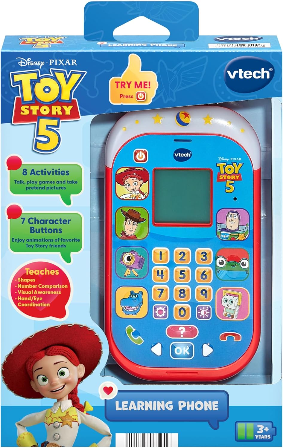 Teléfono educativo VTech Disney y Pixar Toy Story 5