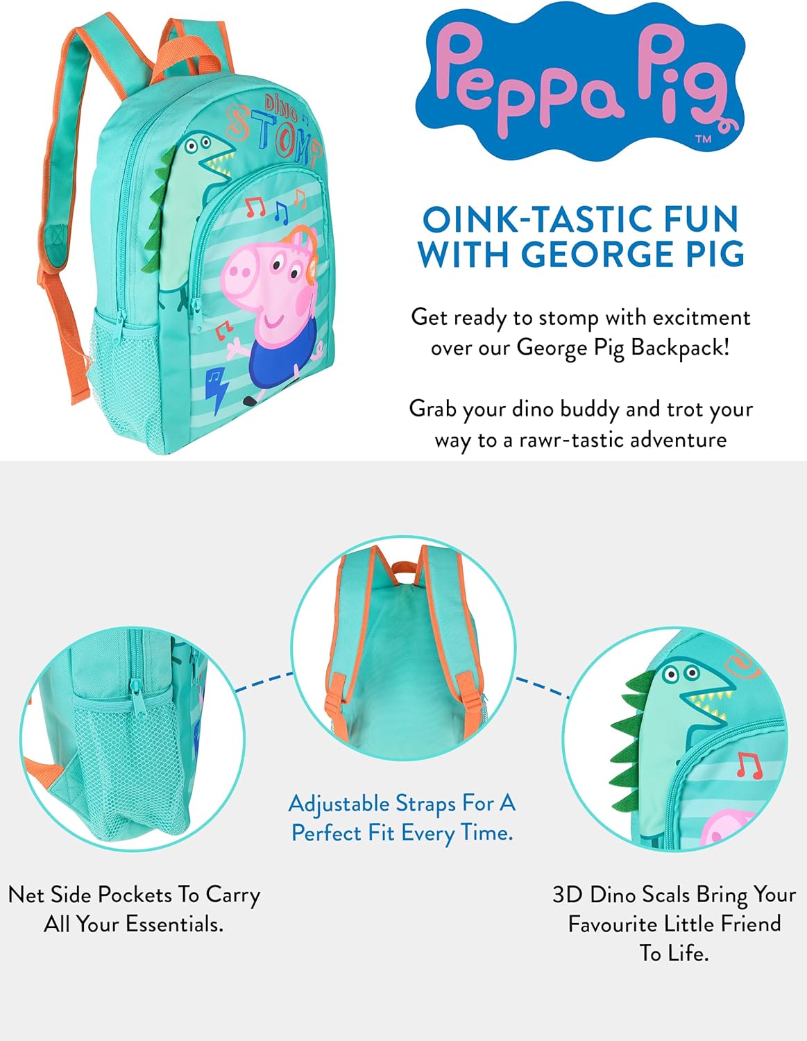 Peppa Pig Mochila 13 pulgadas 