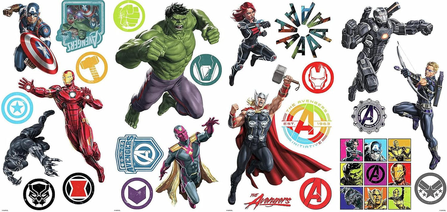 Avengers - Calcomanías de pared para despegar y pegar