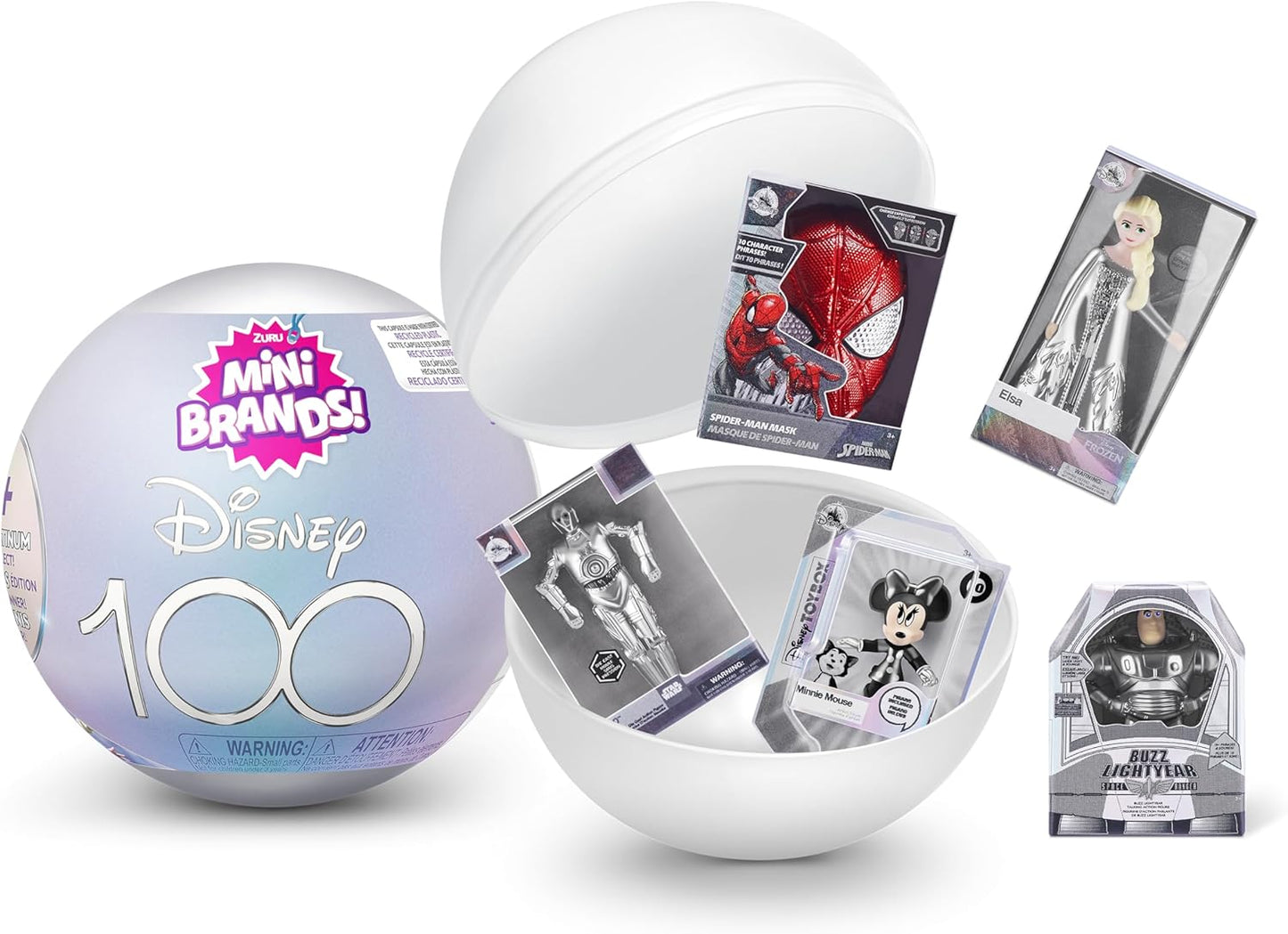 Mini Brands Disney 100 Platinum Edición Limitada