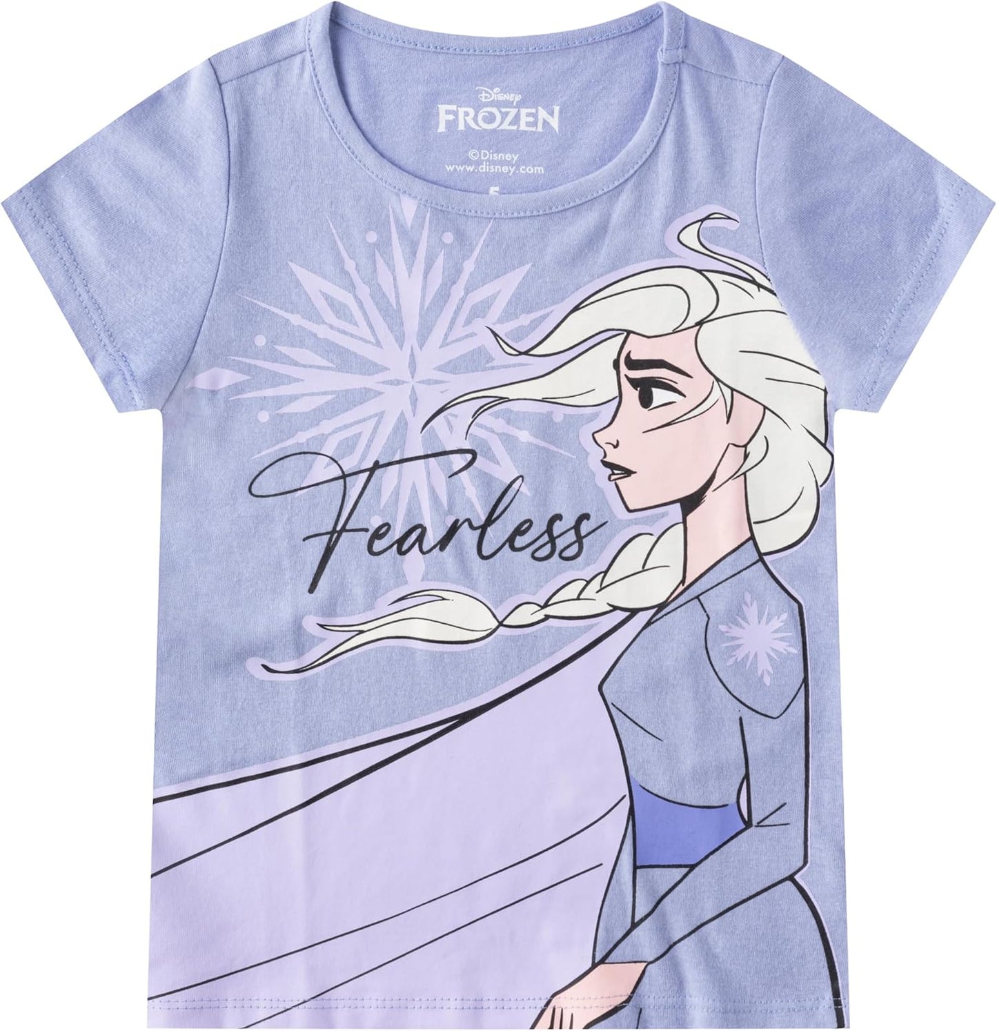 Disney Frozen Elsa and Anna - Camiseta de manga corta