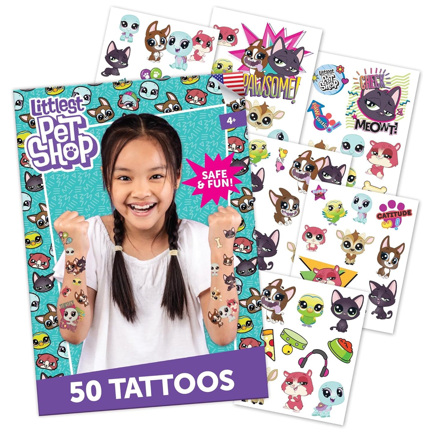 50 tatuajes temporales