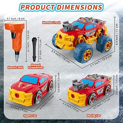 Auto desmontable, juego de rol, mecánico