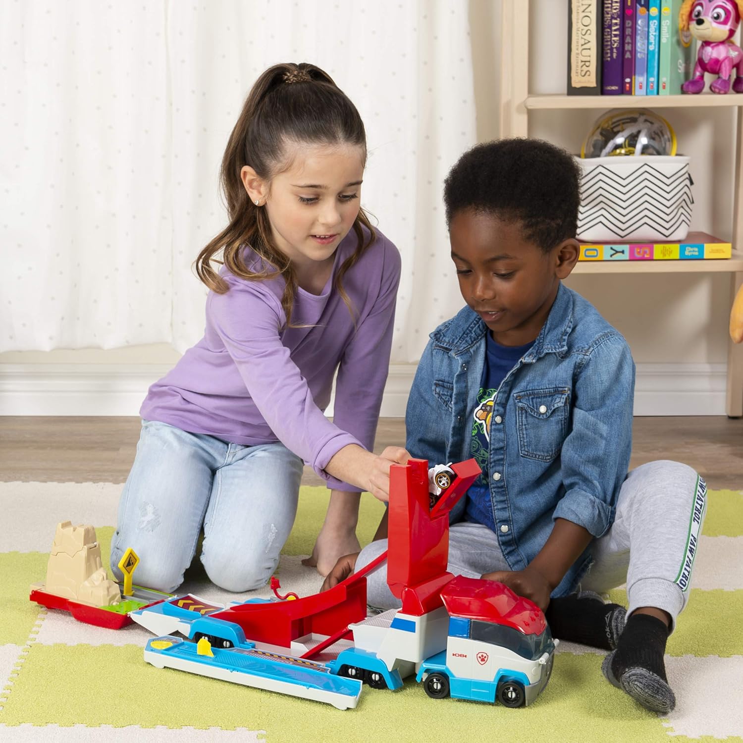 PAW Patrol , juego de pista transformable 2 en 1