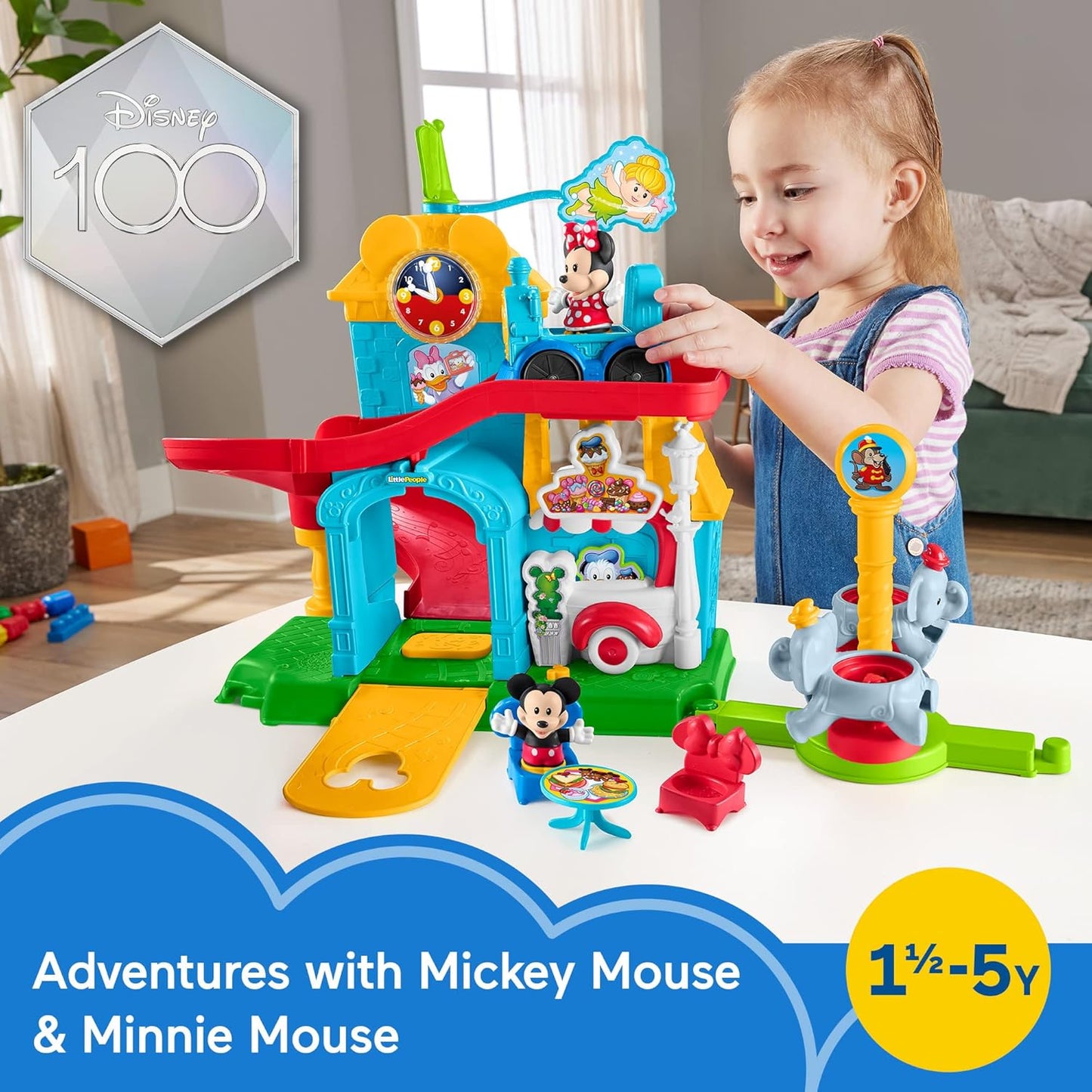 Fisher-Price Little People Juego de figuras Mickey y Amigos de Disney