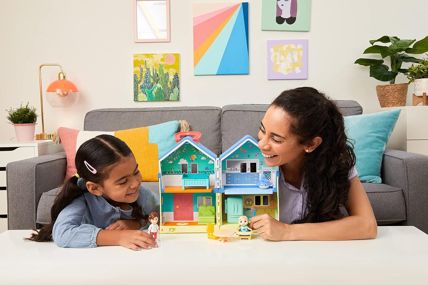 CoComelon Juego de casa familiar de lujo con música y sonidos