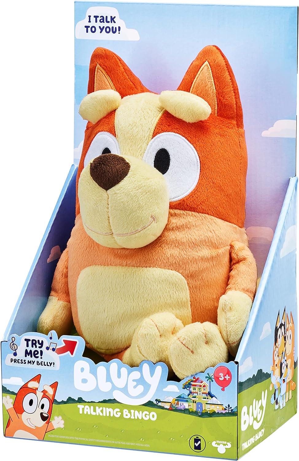 Bluey - Peluche de bingo Interactivo