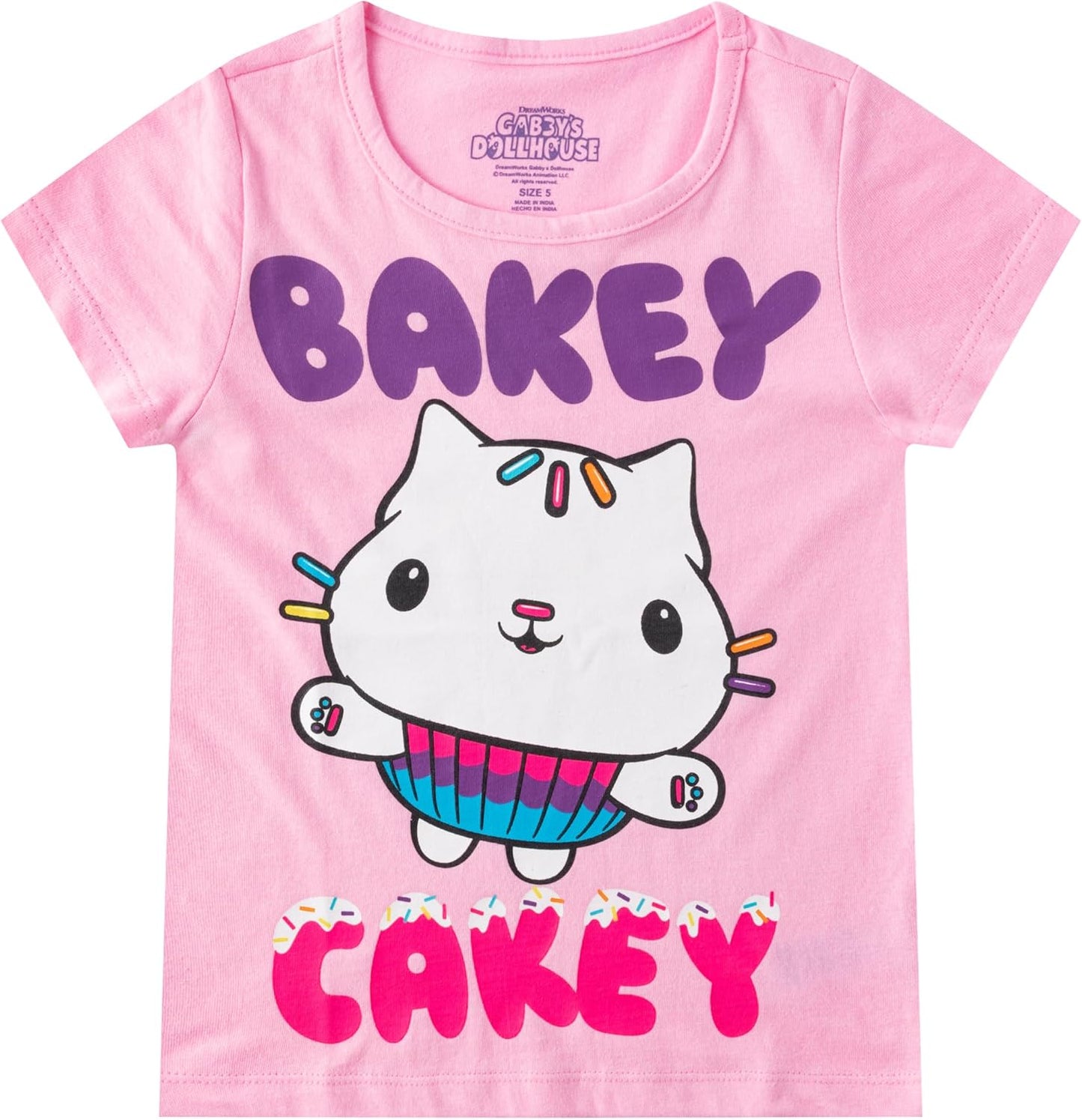 GABBY'S DOLLHOUSE Paquete de 4 camisetas