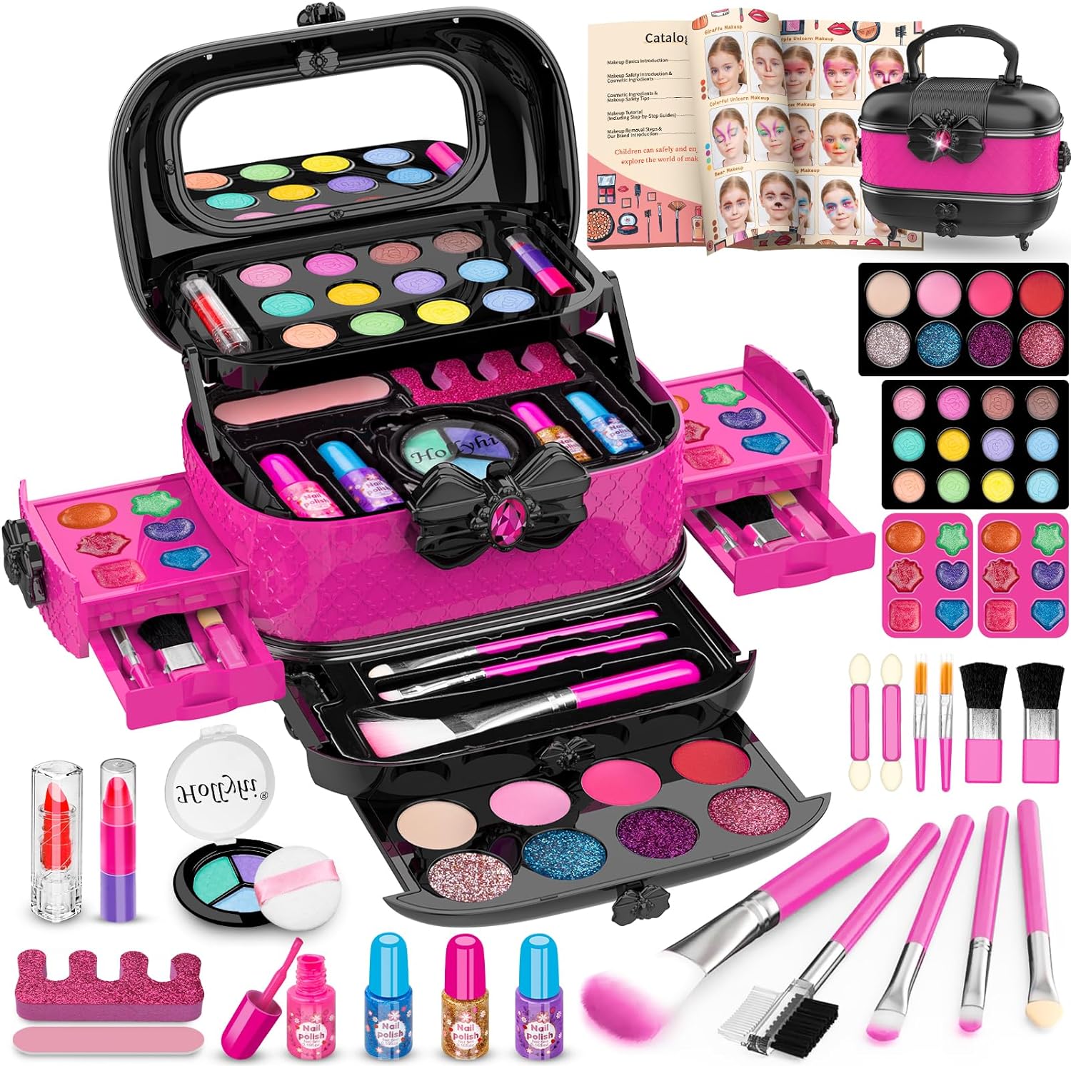 juego de maquillaje lavable