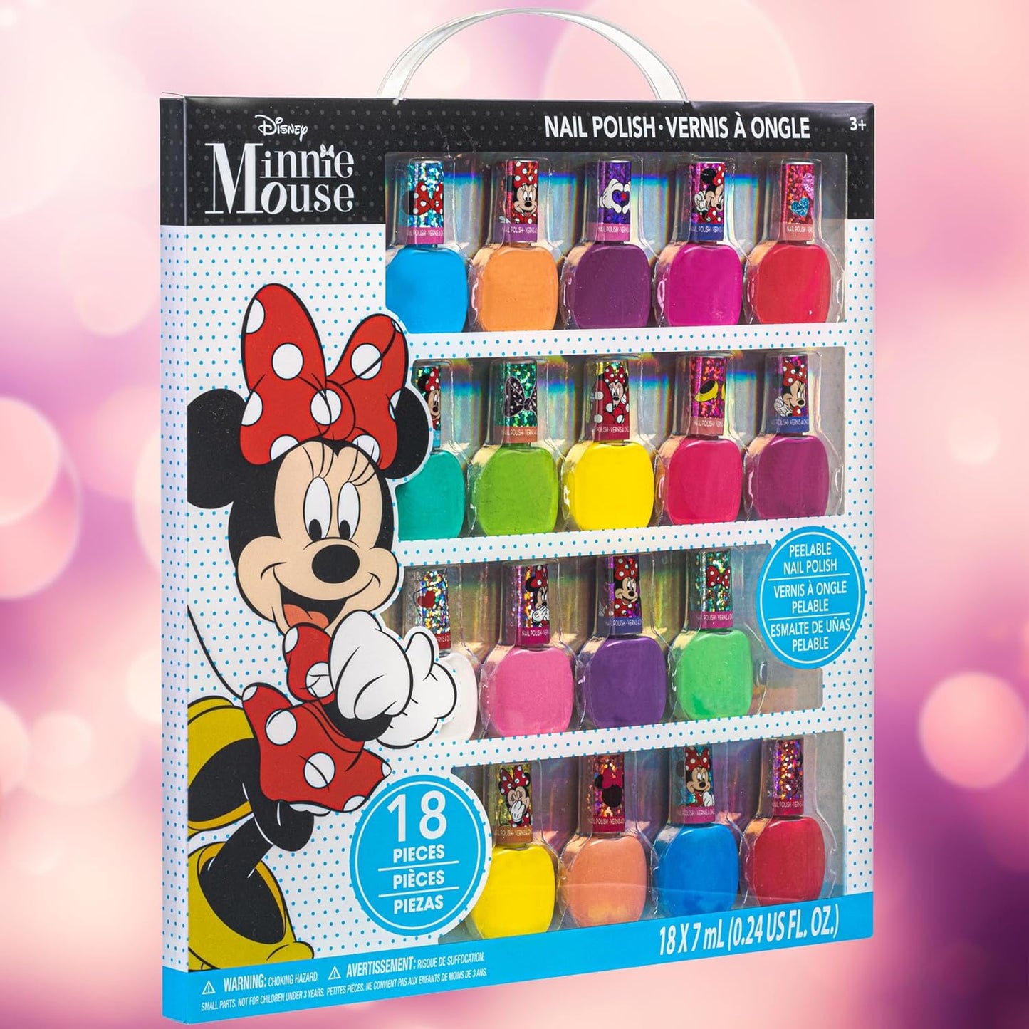 Minnie Mouse - Juego de esmaltes de uñas