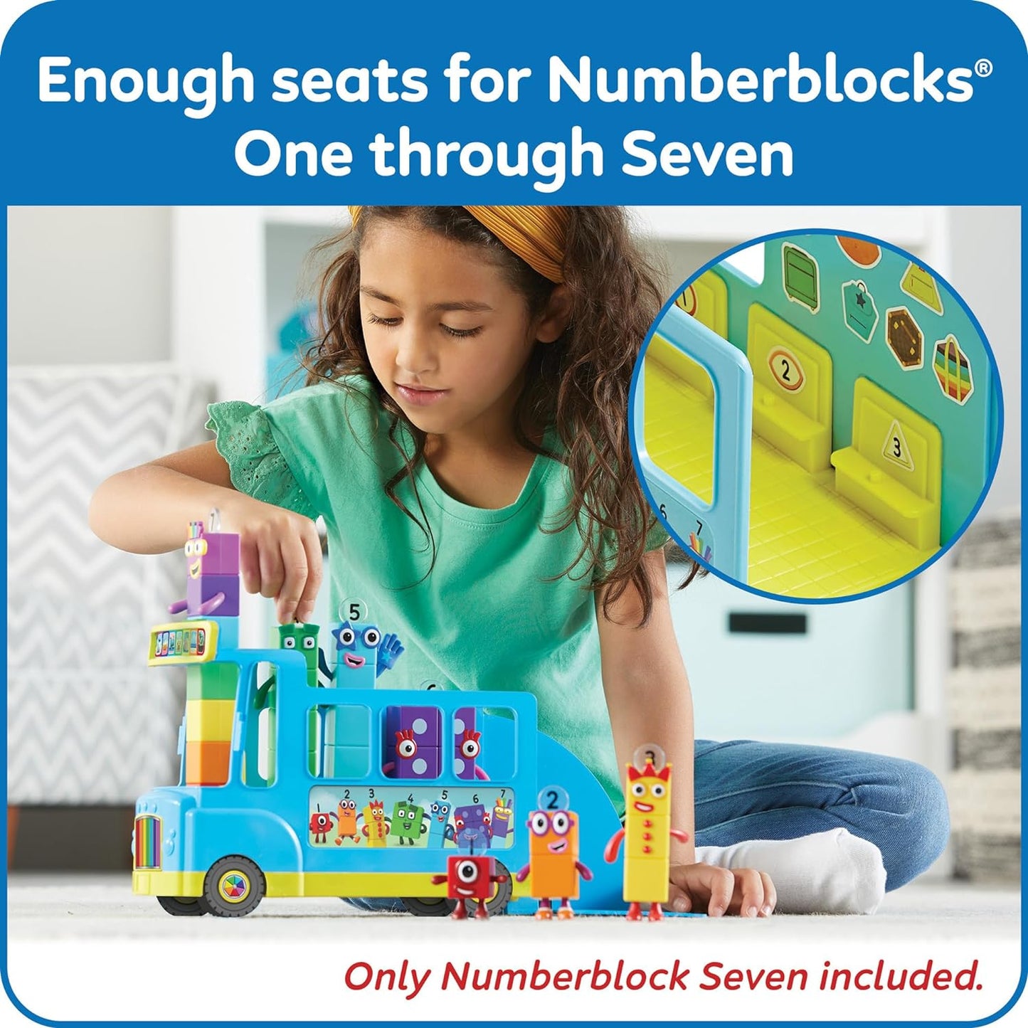 Numberblocks Rainbow Counting Bus