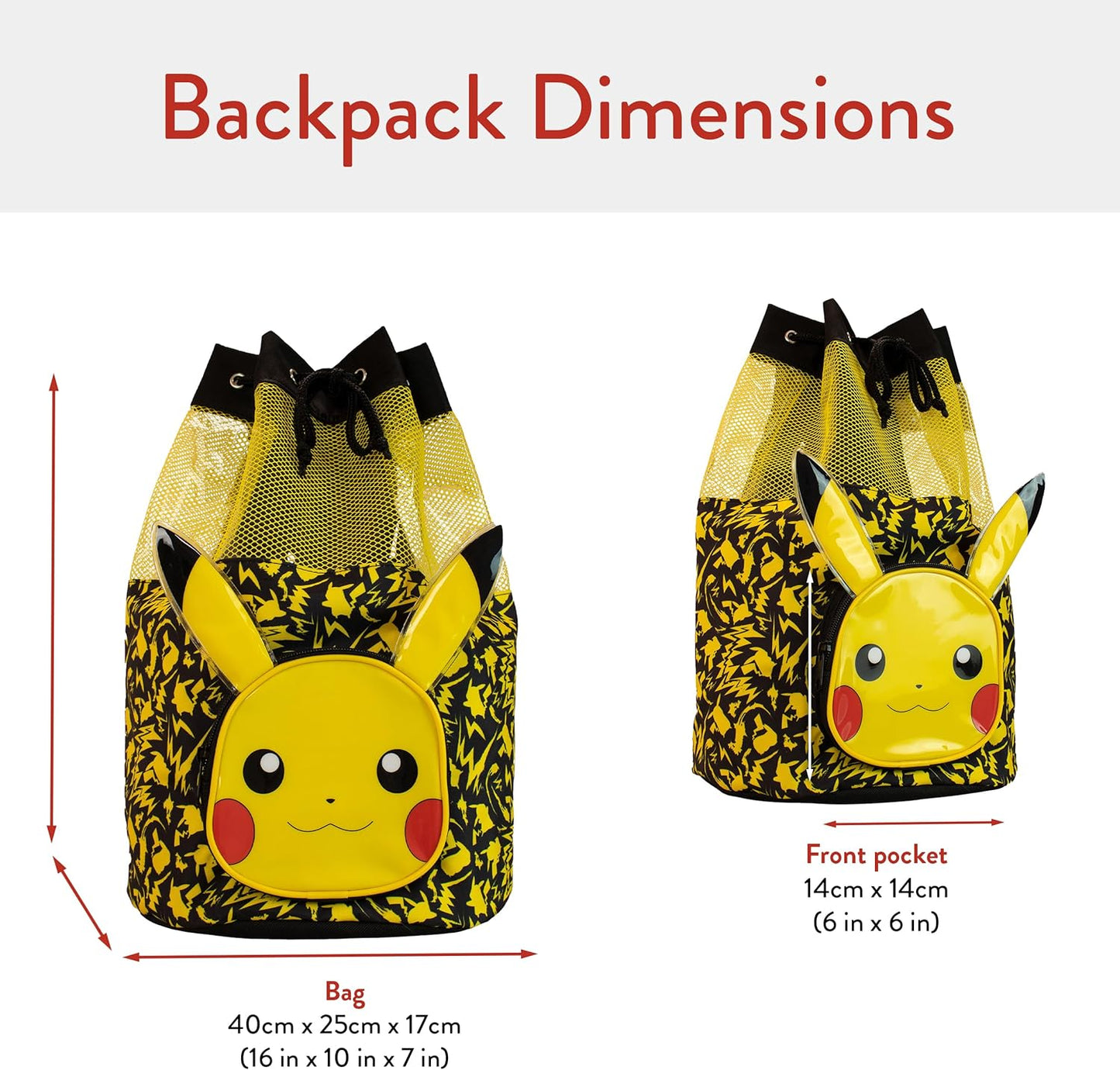  Bolsa de natación Pikachu 