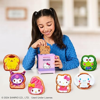 Cookeez Makery Tostadora de Hello Kitty Sorpresa de felpa esponjosa y perfumada