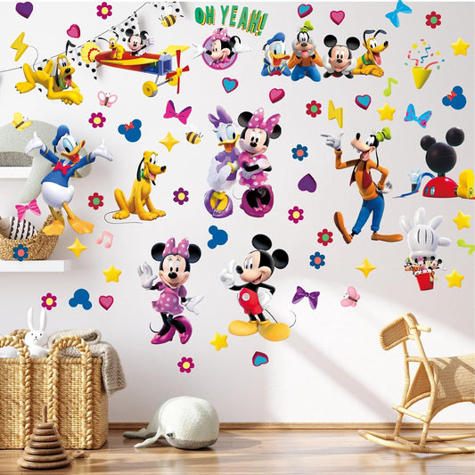 Calcomanías de pared de Mickey