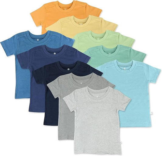 HonestBaby - Paquete múltiple de camisetas