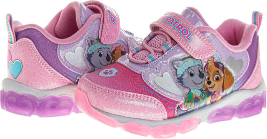 Nickelodeon Zapatos sin cordones con luz de Paw Patrol