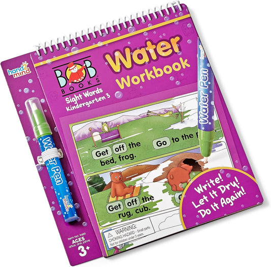 hand2mind Bob Books - Libro de ejercicios de agua