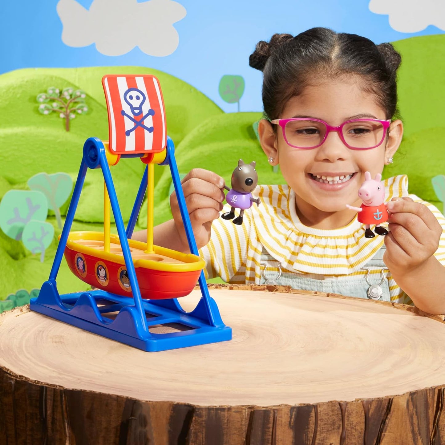 Peppa Pig  Playset con barco pirata